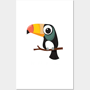 Toucan... play at that game - light text Posters and Art